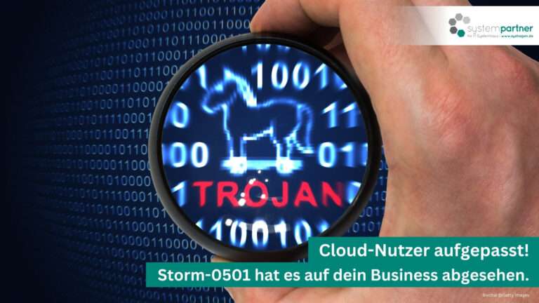 Storm-0501 greift deine Cloudstrukturen an. Systempartner Hagen berät dich!